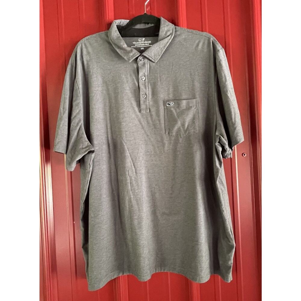 Vineyard Vines Shirt Edgartown Performance Polo Golf‎ Athleasure Mens XXL